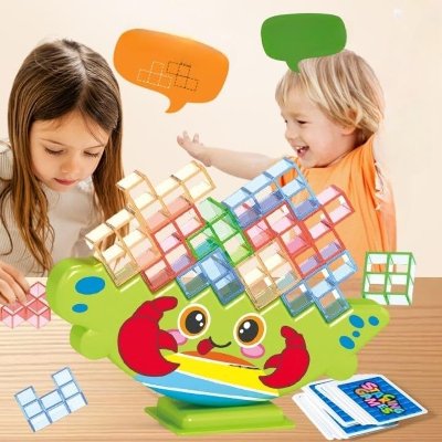 Jeu à empiler - StackedPuzzleBoard™ - Crabe - Royaume du jouet