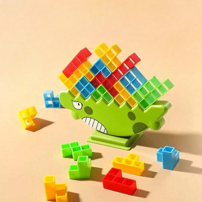 Jeu à empiler - StackedPuzzleBoard™ - Requin - Royaume du jouet