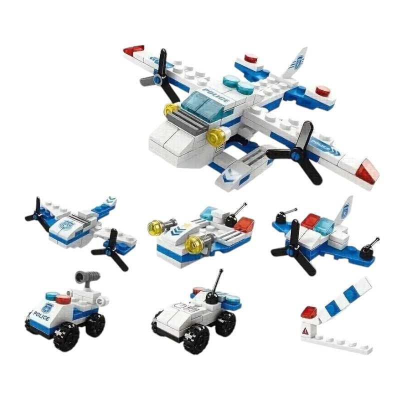 Jouet série City - BuildXplore™ - Police Aérienne - Royaume du jouet