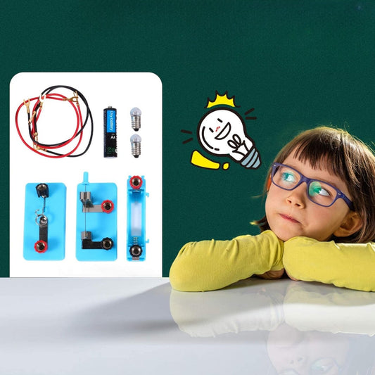 Kit circuit enfant - ElectricCircuitKit™ - Bleu - Royaume du jouet